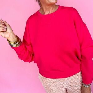 Vibrant Pink Sweatshirt
